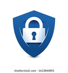 Data privacy shield icon