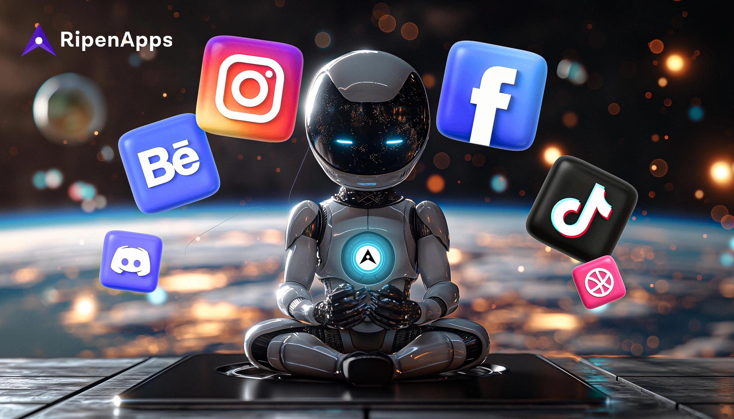 Future AI social media