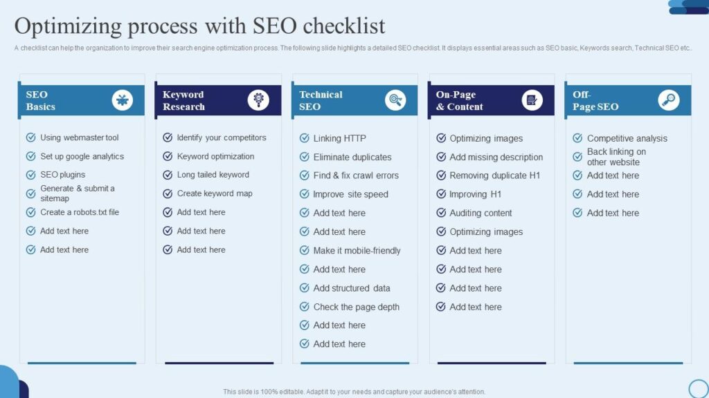 SEO Checklist for Business Growth
