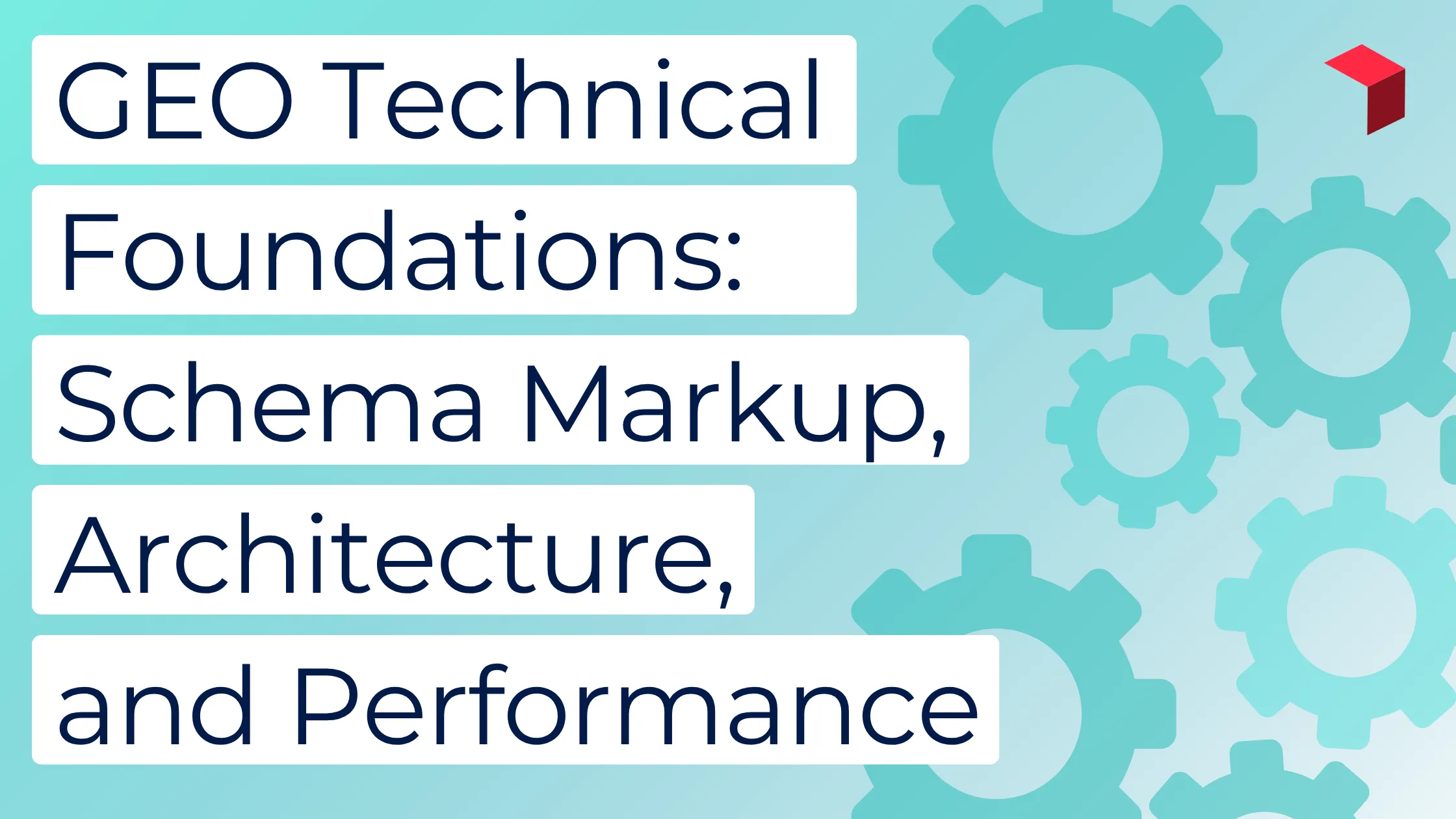 Content structure and Schema markup workflow