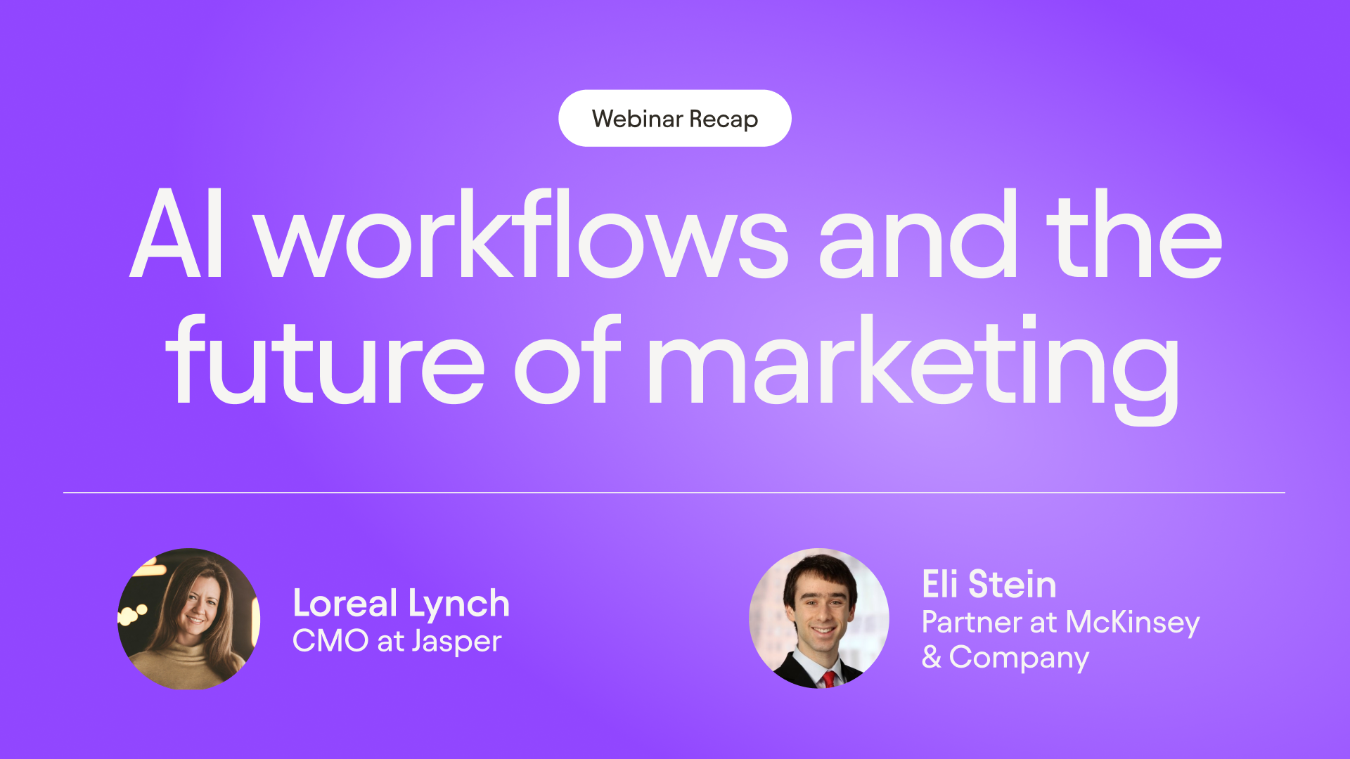 AI marketing workflow stages