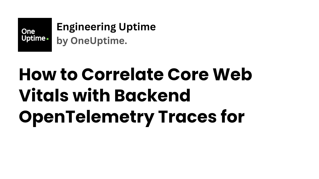 Core Web Vitals Optimization Stack